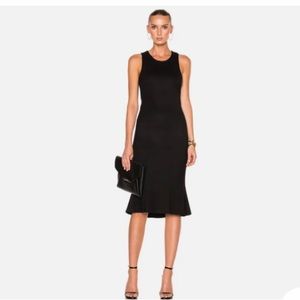 L'AGENCE Annalisa Dress in Black size S